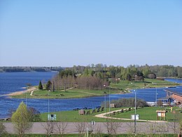 Uoavės liežuvio sala Kupiakio mariose